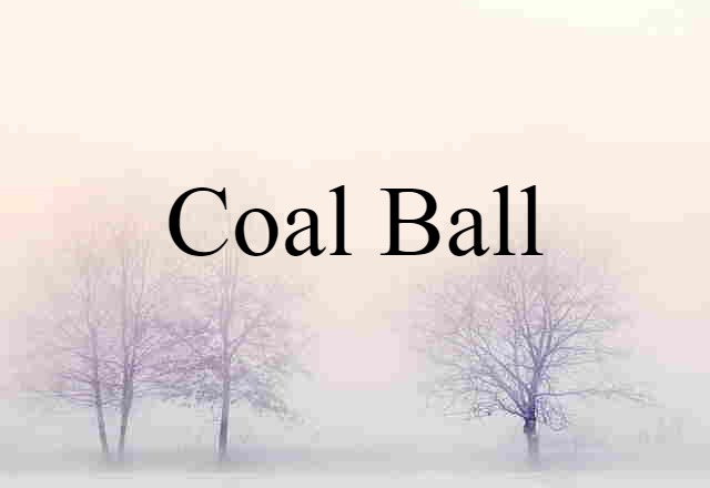 coal ball