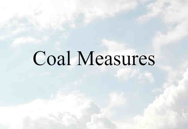 coal measures