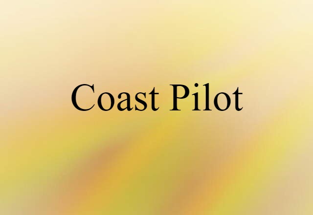 coast pilot