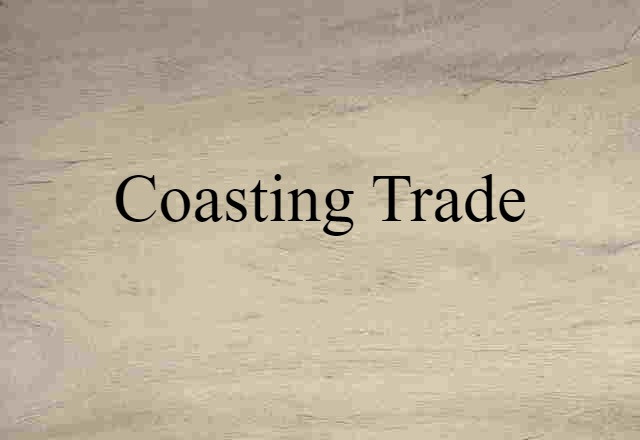 coasting trade