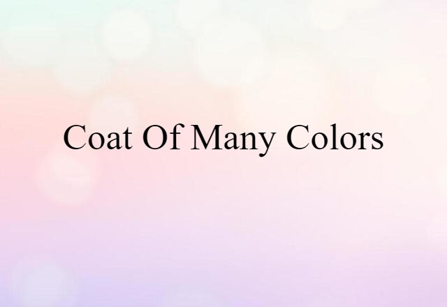 coat of many colors