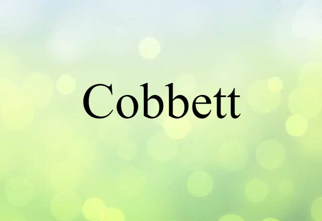 Cobbett