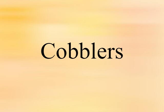 cobblers