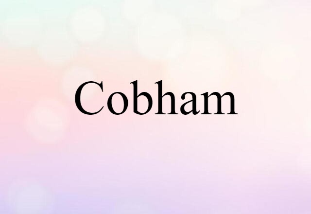 Cobham