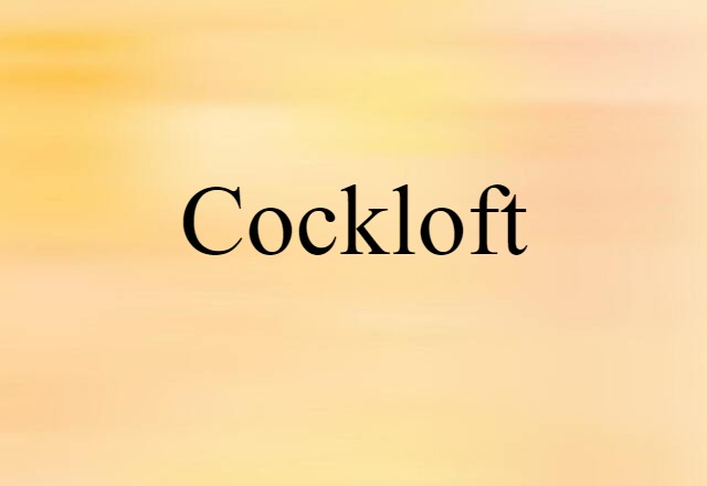 cockloft