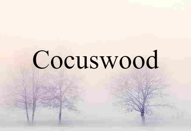 cocuswood