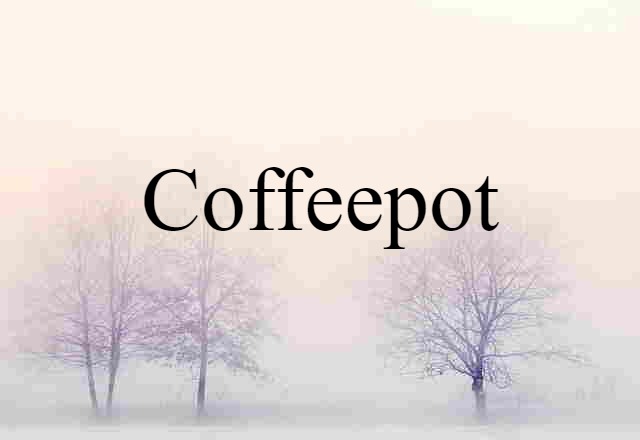 coffeepot