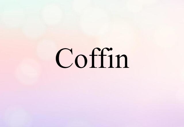 coffin