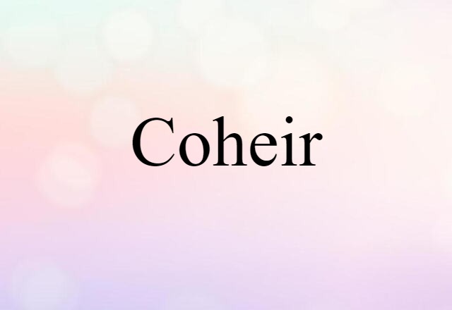 coheir