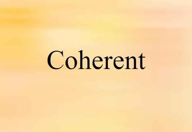 coherent