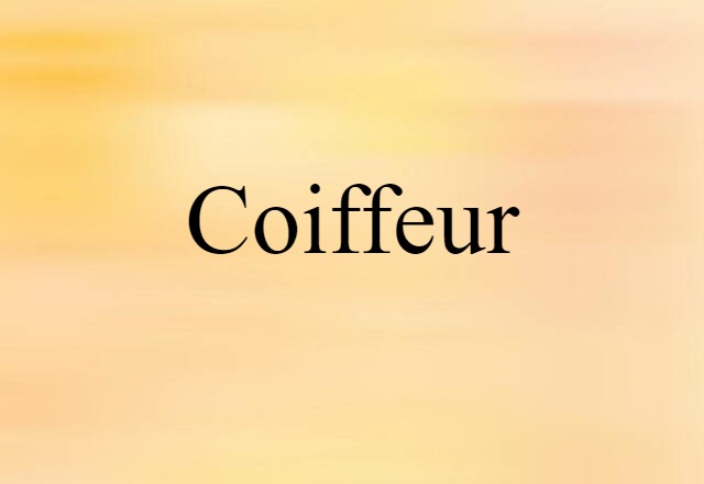 coiffeur