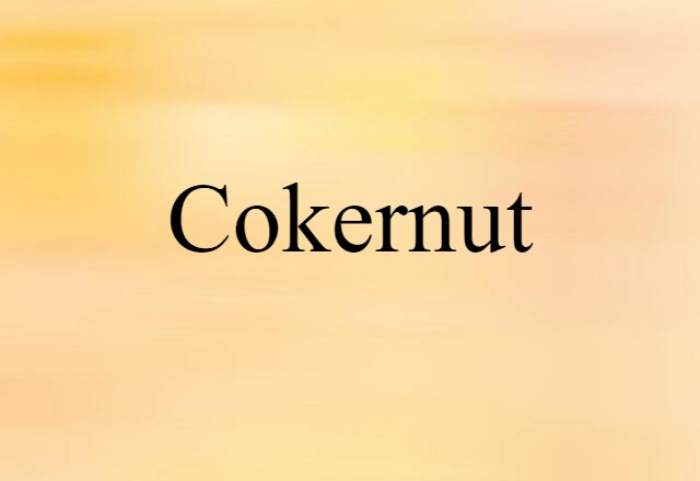 cokernut