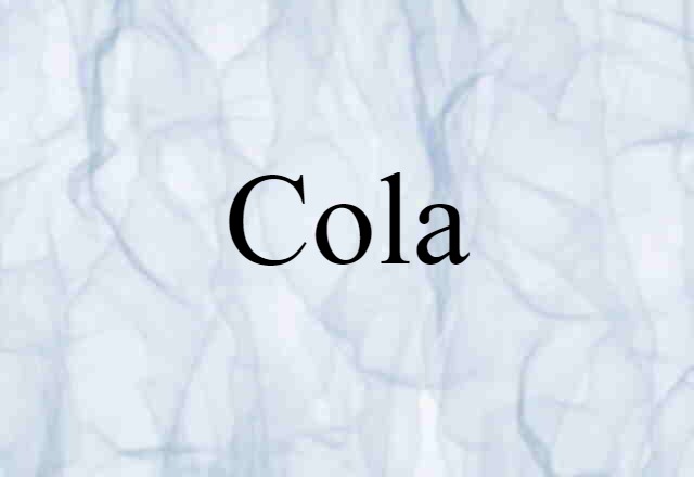 cola