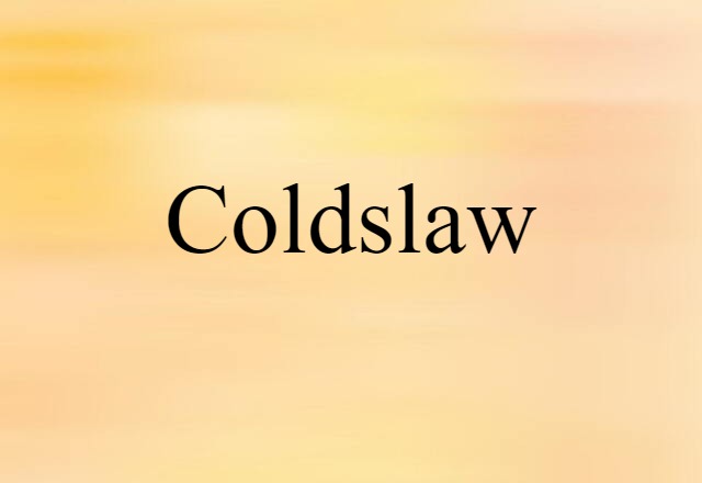 coldslaw