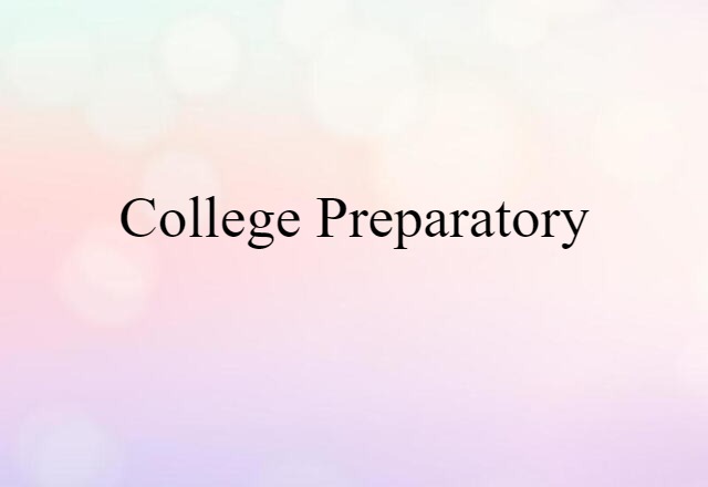 college-preparatory