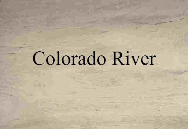 Colorado River