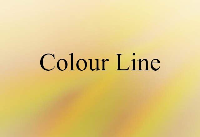 colour line