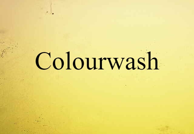 colourwash