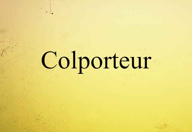 colporteur