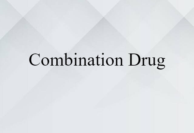 combination drug