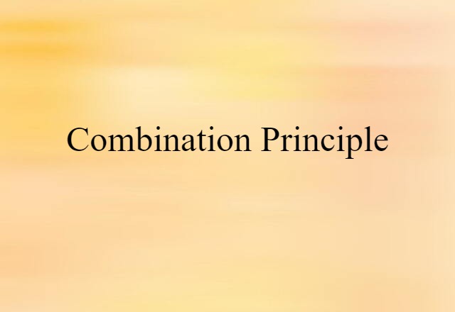 combination principle