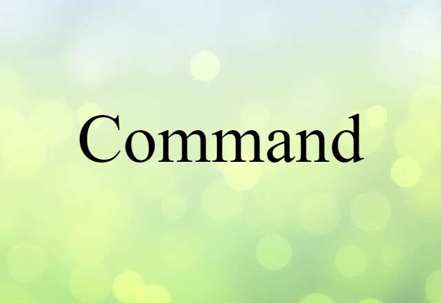 command