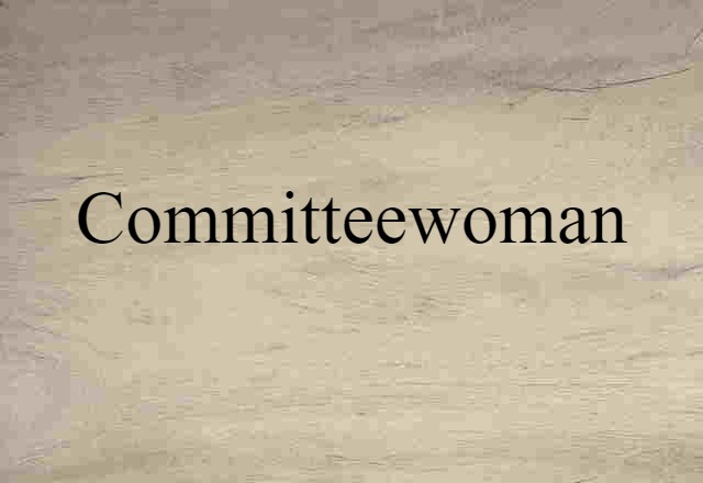 committeewoman