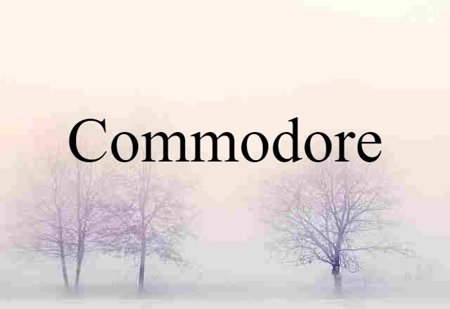 commodore