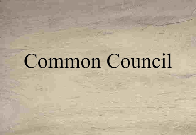 common council