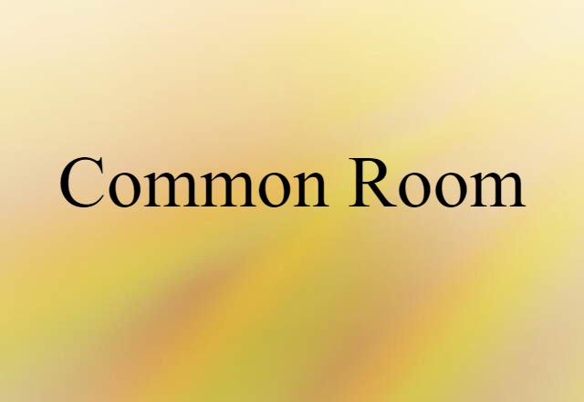 common room