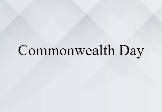 Commonwealth Day