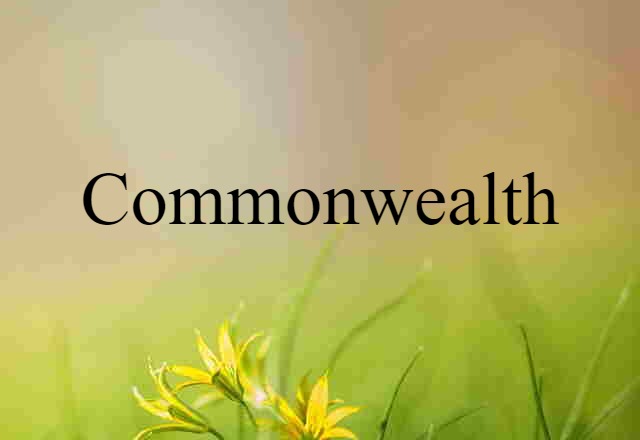 commonwealth