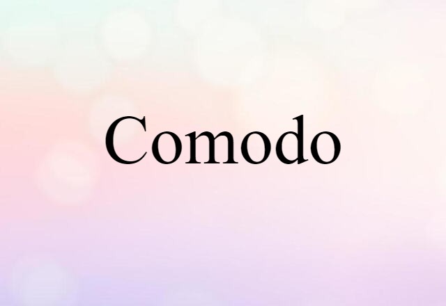 comodo