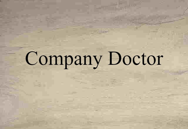 company doctor