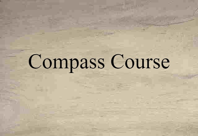 compass course