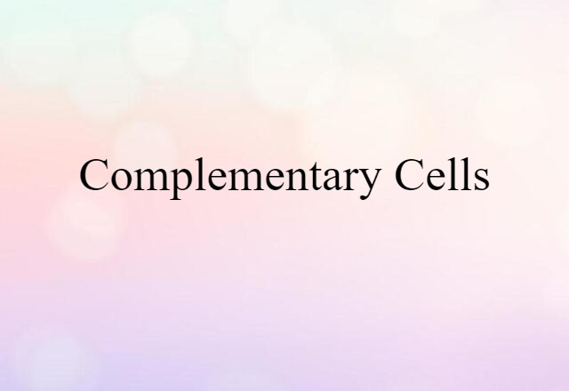 complementary cells