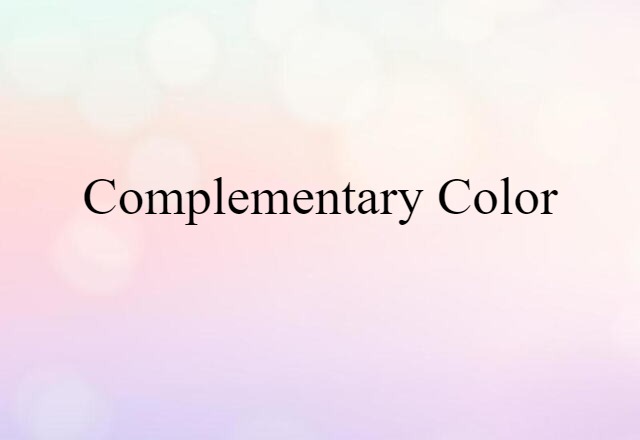 complementary color