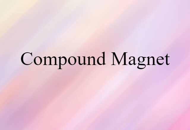 compound magnet