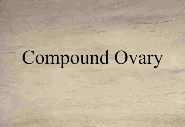 compound ovary