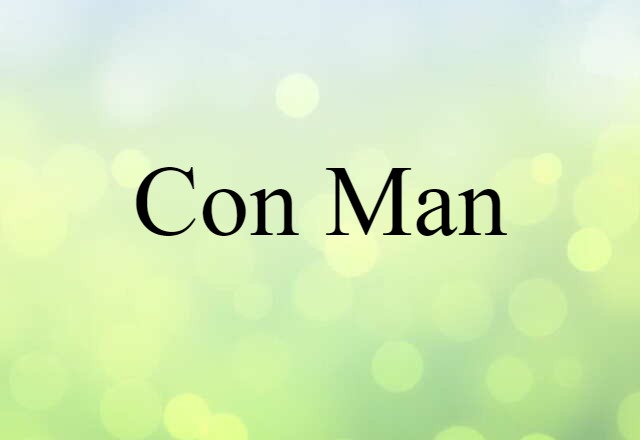 con man