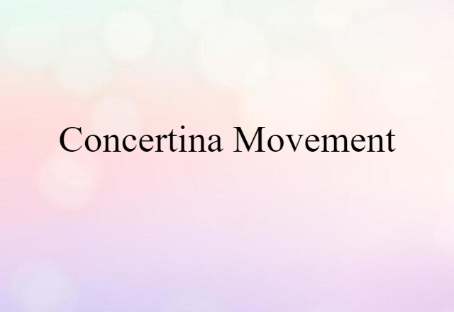 concertina movement