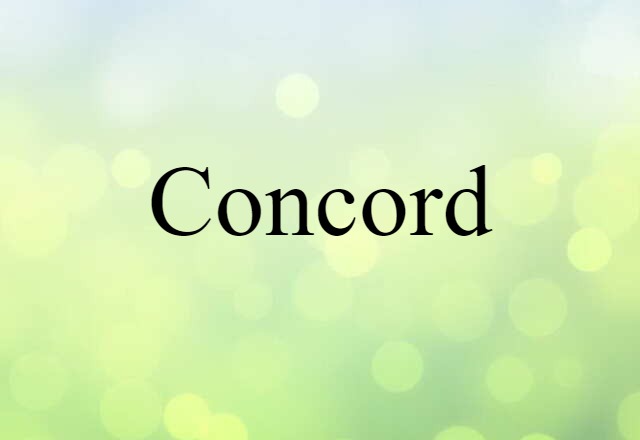 concord