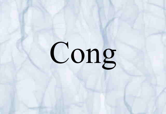 Cong