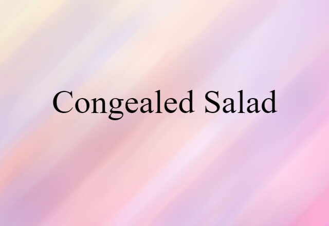 congealed salad