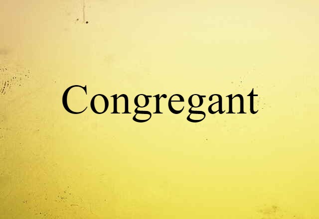 congregant