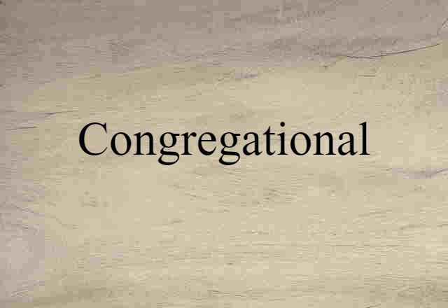 congregational