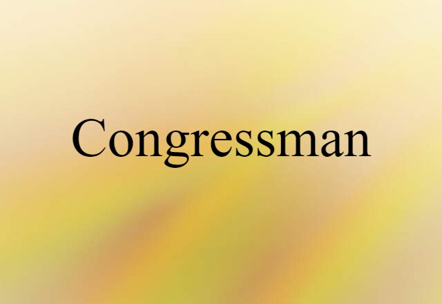 congressman