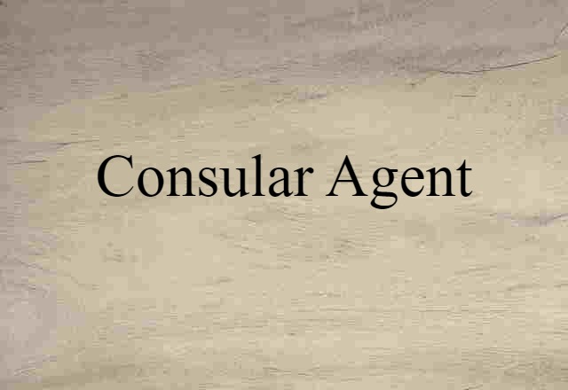 consular agent