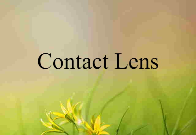 contact lens