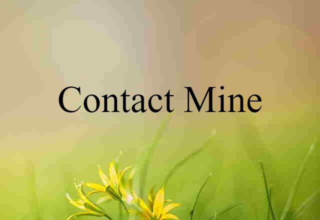 contact mine